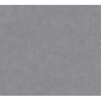 Papel Pintado A.s. Création Liso Con Efecto Pictórico Gris - As-362065 - 53 Cm X 10,0