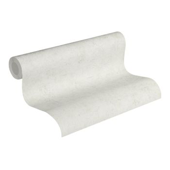 Papel Pintado A.s. Création Hormigón Blanco Antiguo - As-369114 - 53 Cm X 10,05 M