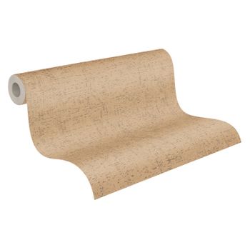 Papel Pintado Livingwalls Liso Beige - As-379045 - 53 Cm X 10,05 M