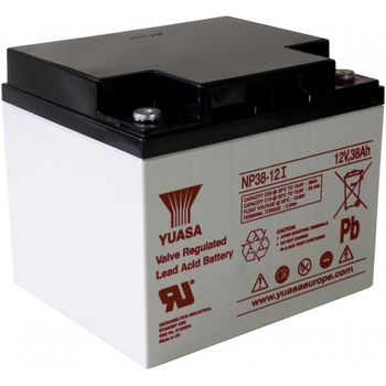 Yuasa Batería De Plomo-sellada Np38-12i Vds, 12v, 38ah/456wh, Lead-acid, Recargable