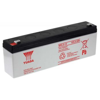 Yuasa Batería De Plomo-sellada Np2.3-12 Vds, 12v, 2300mah/27,6wh, Lead-acid, Recargable