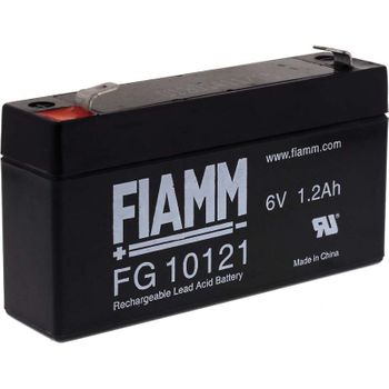 Fiamm Batería De Plomo-sellada Fg10121, 6v, 1200mah/7,2wh, Lead-acid, Recargable