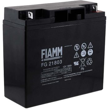 Fiamm Batería De Plomo-sellada Fg21703 Vds, 12v, 18ah/216wh, Lead-acid, Recargable