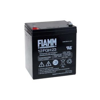 Fiamm Batería De Plomo-sellada Fgh20502 (alta Intensidad), 12v, 5000mah/60wh, Lead-acid, Recargable
