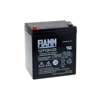 Fiamm Batería De Plomo-sellada 12fgh23 (alta Intensidad), 12v, 5000mah/60wh, Lead-acid, Recargable