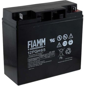 Fiamm Batería De Plomo-sellada 12fgh65 (alta Intensidad), 12v, 18ah/216wh, Lead-acid, Recargable