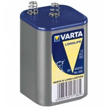 Pila De Linterna Varta Modelo 0430, 6v, 7500mah, Zink-kohle