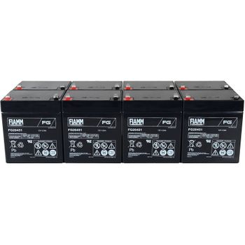 Fiamm Recambio De Batería Para Sai Apc Smart-ups Sua2200rmi2u, 12v, 4500mah/54wh, Lead-acid, Recargable