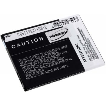 Batería Para Samsung Shv-e370 1900mah, 3,7v, 1900mah/7wh, Li-ion, Recargable