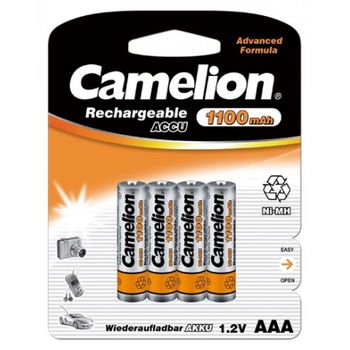 Camelion Hr03 Micro Aaa 1100mah Blister 4uds., 1,2v, 1100mah, Nimh