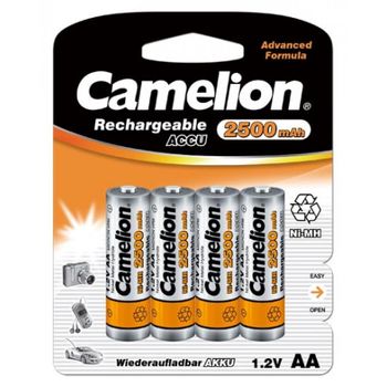 Camelion Hr6 Mignon Aa 2500mah Blister 4uds., 1,2v, 2500mah, Nimh