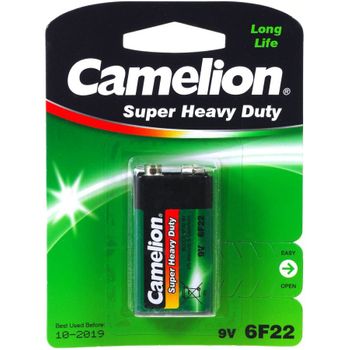 Pila Camelion Super Heavy Duty 6f22 9-v-block (5 X Blister 1ud.)