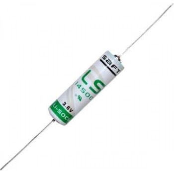 Pila De Litio Saft Ls14500 Mignon/aa 3,6volt Con Terminales Axiales Para Soldar, 3,6v, 2600mah, Lithium-thionylchlorid