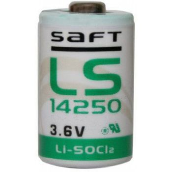 Pila De Litio Saft Ls14250 1/2aa 3,6volt, 3,6v, 1200mah, Lithium-thionylchlorid