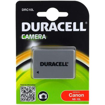 Duracell Batería Para Canon Powershot Sx40 Hs, 7,4v, 820mah/6,07wh, Li-ion, Recargable