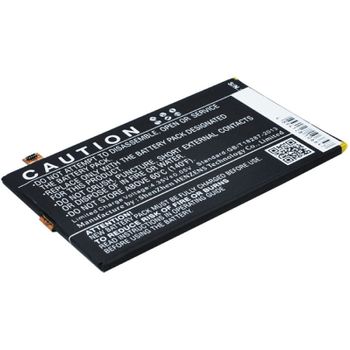 Batería Para Blackberry Sqc100-1, 3,8v, 2500mah/9,5wh, Li-polymer, Recargable