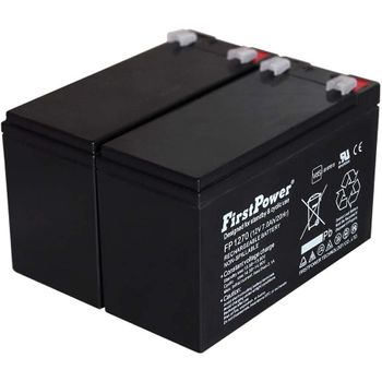 Firstpower Batería De Gel Para Sai Apc Smart-ups 750 7ah 12v, 12v, 7ah/84wh, Lead-acid, Recargable