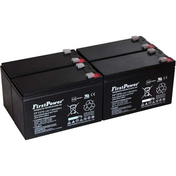 Firstpower Batería De Gel Para Sai Apc Smart-ups Rt2000 7ah 12v, 12v, 7ah/84wh, Lead-acid, Recargable