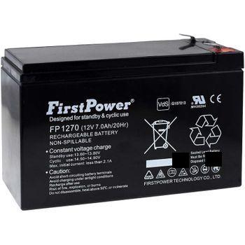 Firstpower Batería De Gel Para Sai Apc Back-ups Bk500-it 7ah 12v, 12v, 7ah/84wh, Lead-acid, Recargable