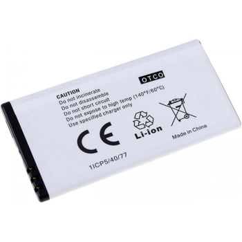 Batería Para Nokia Modelo Bv-t5a, 3,7v, 1900mah/7,0wh, Li-ion, Recargable