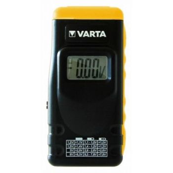 Varta Tester De Pilas 00891 Con Display Lcd Para Pilas, Pilas Recargables Y Pilas De Botón