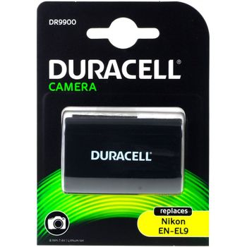 Duracell Batería Para Nikon D40, 7,4v, 1100mah/8wh, Li-ion, Recargable
