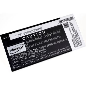 Batería Para Smartphone Samsung Sm-j510f, 3,85v, 3000mah/11,6wh, Li-ion, Recargable