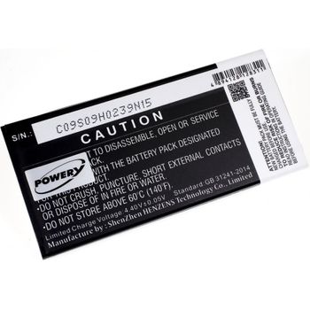 Batería Para Smartphone Samsung Sm-j510fn, 3,85v, 3000mah/11,6wh, Li-ion, Recargable