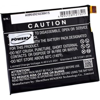 Batería Para Smartphone Blackberry Bba100-2, 3,84v, 3000mah/11,5wh, Li-polymer, Recargable