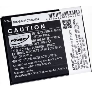 Batería Para Smartphone Samsung Sm-g6000, 3,85v, 3000mah/11,6wh, Li-ion, Recargable