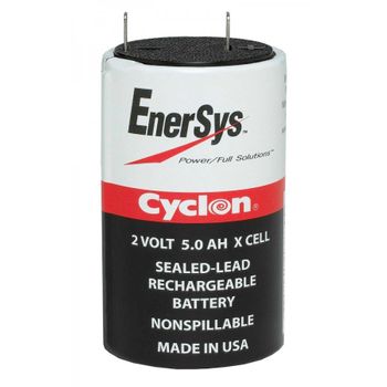 Enersys / Hawker Batería Plomo, Pila Recargable De Plomo X Cyclon 0800-0004 2v 5,0ah, 2v, 5000mah, Pb