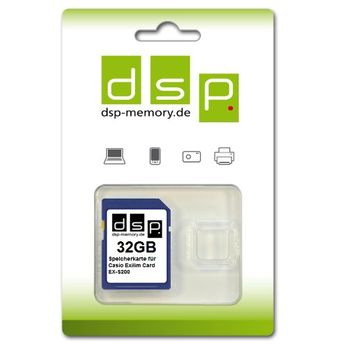 Dsp Memory Z De 4051557387010 32 gb Tarjeta De Memoria Para Casio Exilim Card S200