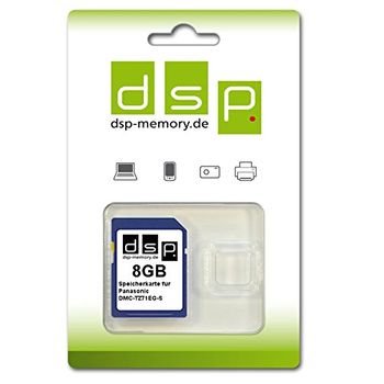 Dsp Memoria Z 4051557427631 Tarjeta De Memoria 8gb Para Panasonic Dmc-tz71eg-s