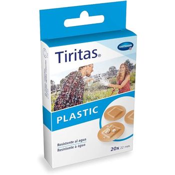 Tiras Plásticas Impermeables Redondas, 20 Unidades, Tiritas