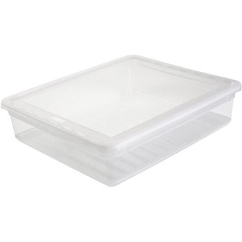 Cajas De Almacenaje Plástico Keeeper Bea 39 X 26,5 X 14 Cm Transparente