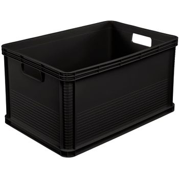 Caja De Almacenaje, Gris Grafito, 64 L