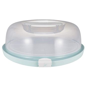 Caja Para Tartas Plástico Keeeper Emilio 38 X 37,5 X 13,5 Cm Aquamarine