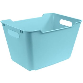 Caja De Almacenaje Plástico Keeeper Lotta 35,5 X 23,5 X 20 Cm Azul