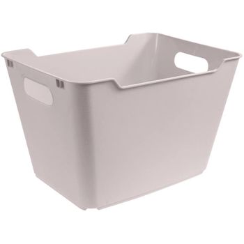 Caja De Almacenaje, Polipropileno, 20 L, Lotta, Gris, 40x28x25 Cm