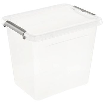 Caja De Almacenamiento  Keeeper Lara, 3 L, Tapa Con Clip Para Cerrar