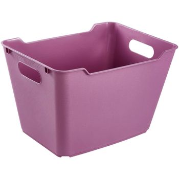 Caja De Almacenaje Plástico Keeeper Lotta 40 X 28 X 25 Cm Frambuesa