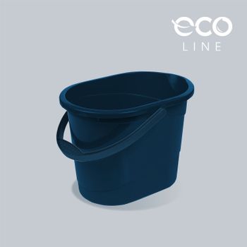 Cubo De Fregona Con Asa Plástico Eco Keeeper Thies 37x26,5x25cm 13l Azul