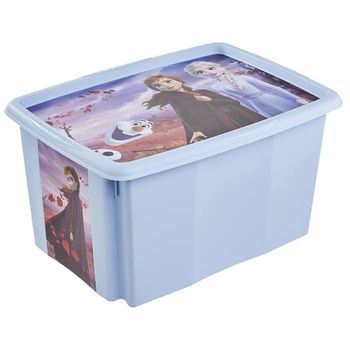 Caja De Almacenamiento Con Tapa Keeeper Paulina 55,5x40x30 Cm Frozen