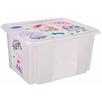 Caja De Almacenamiento Keeeper Paulina 55,5 X 40 X 30 Cm Peppa Pig