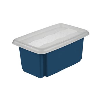 Caja Almacenaje 7 L 35x20,5x15, Eco Azul, Emil&emilia Keeeper