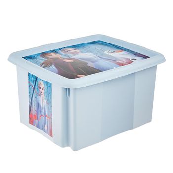 Caja De Almacenamiento Frozen 42,5 X 35,5 X 22,5, Azul