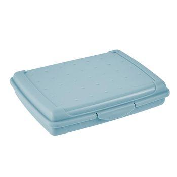 Caja De Almacenamiento Plástico Keeeper 30 X 20 X 8,5, Azul Nórdico