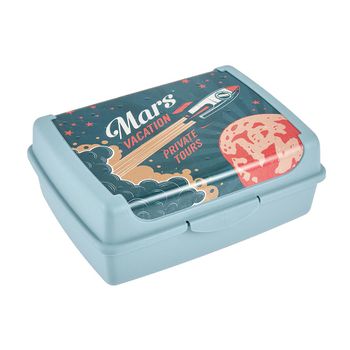 Caja De Almacenamiento Plástico Keeeper 17 X 13 X 7, Azul Nórdico