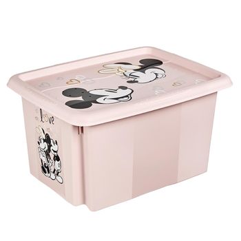 Life Story Caja Almacenaje Con Tapa Large 45l Rose con Ofertas en Carrefour