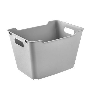 Caja De Almacenamiento 19,5x14x10, Gris Nórdico Keeeper